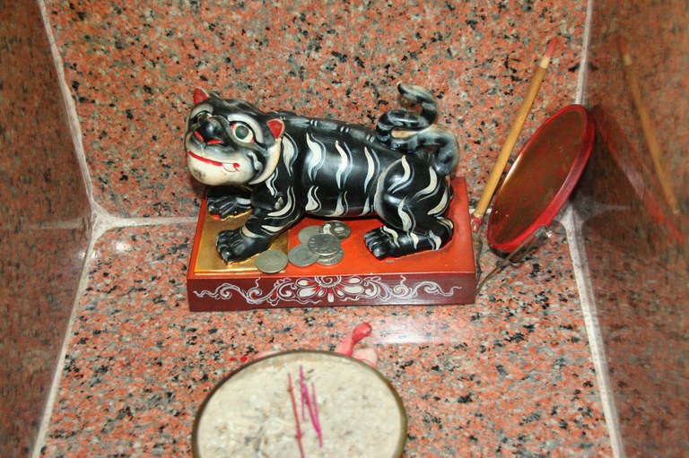 天南福安宮黑虎將軍（潘信來拍攝－2011.07. 29）