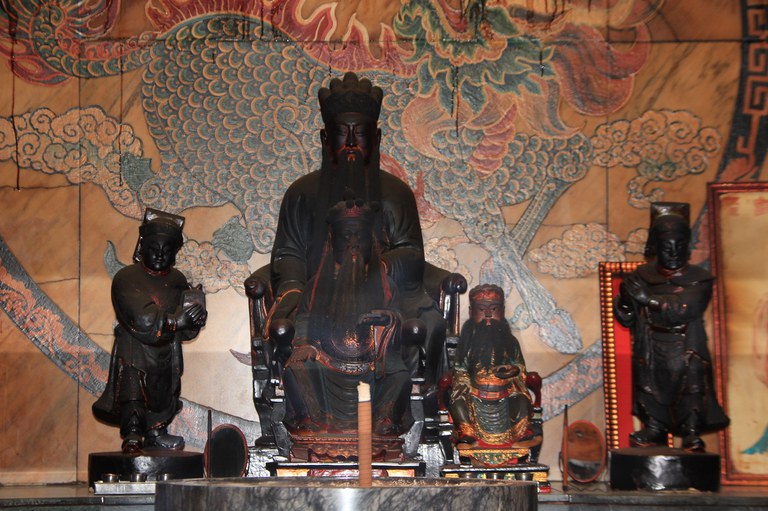 昌黎祠正殿韓愈神像