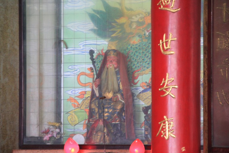 關帝廟正殿虎龕