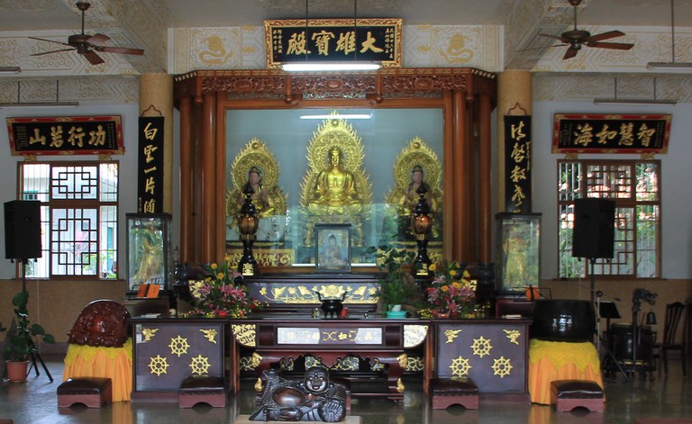 真如禪院正殿佛像