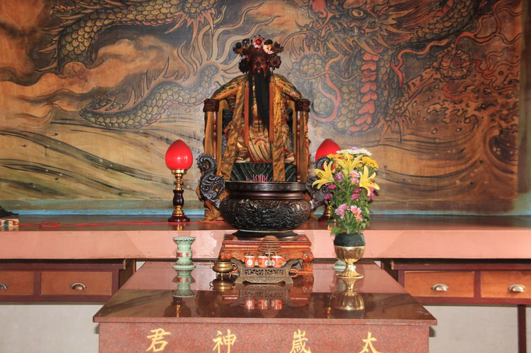 正殿太歲星君神像