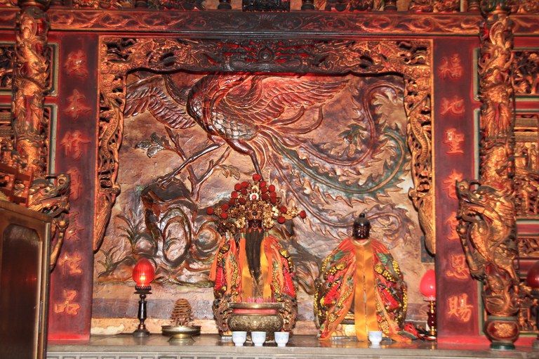 代天宮虎龕神像