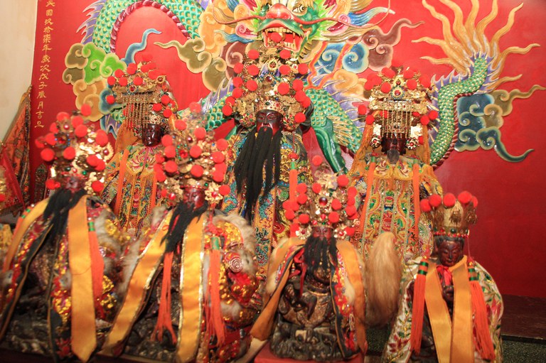 玄武宮正殿神像