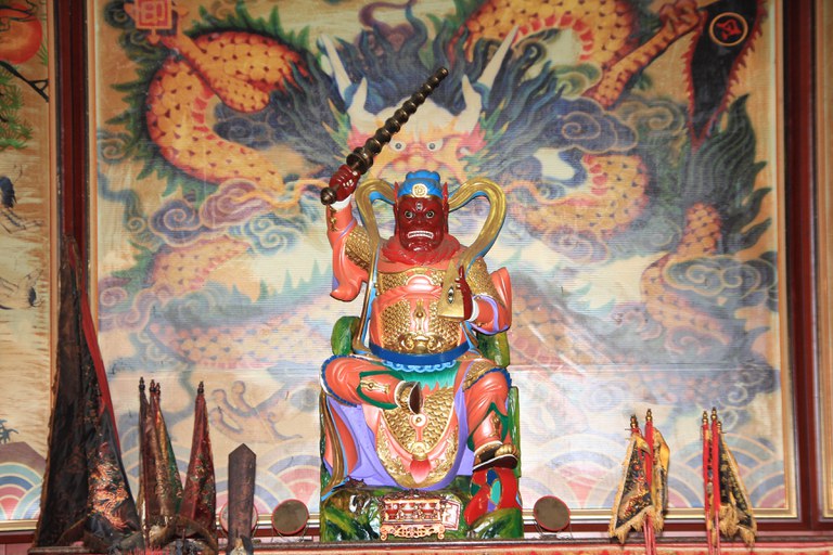崇聖殿臨時行宮王靈官神像