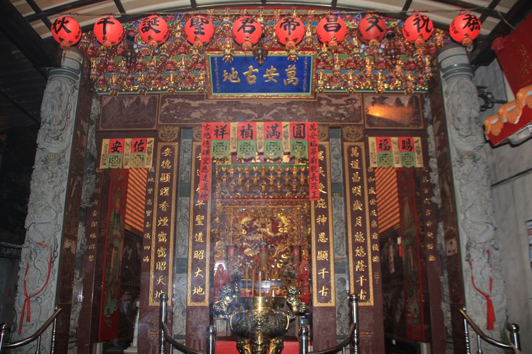 萬安古地廟正立面