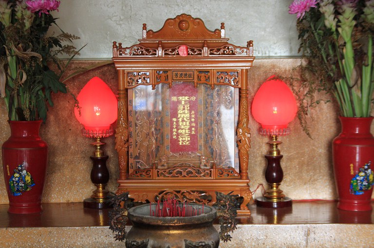 真武宮正殿虎龕郭氏神主牌位