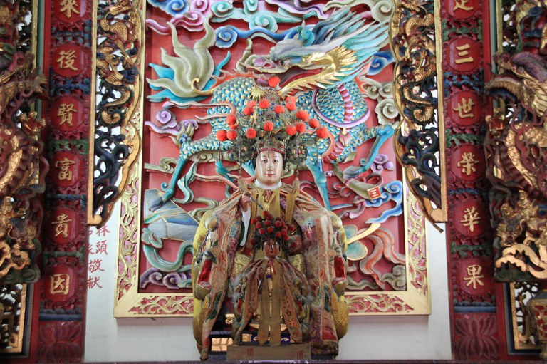 三青宮偏殿神像