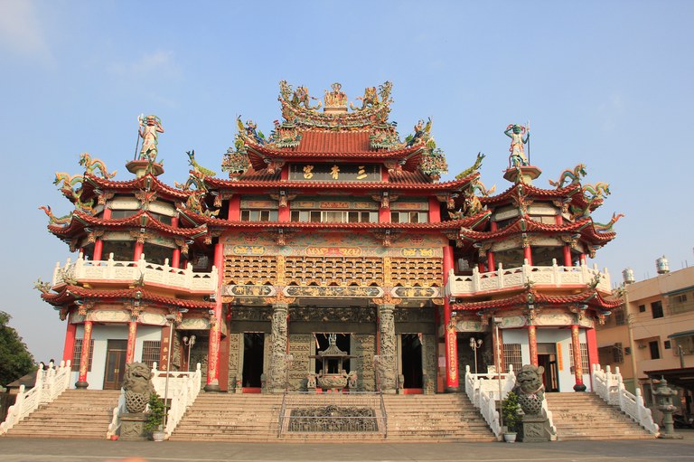 三青宮廟貌