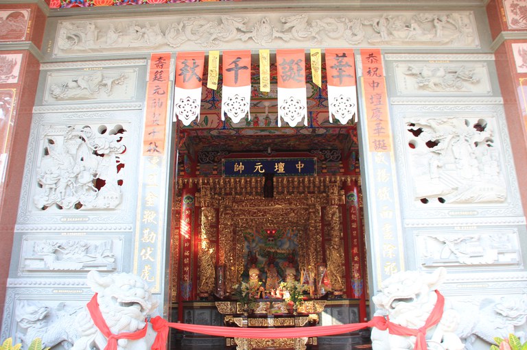 太子宮正立面