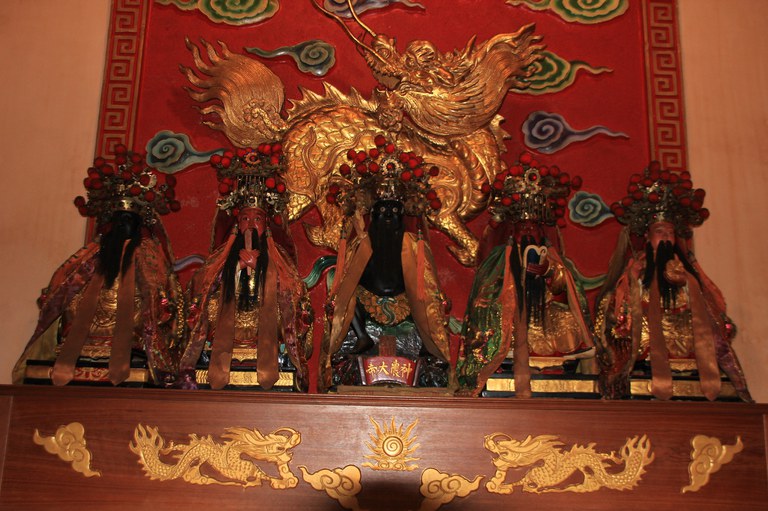 成功殿神農大帝神像