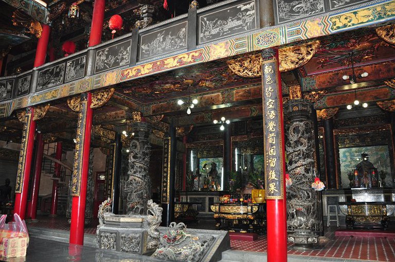東隆宮後殿神龕(周宗楊拍攝2011.07.14) 東隆宮後殿神龕