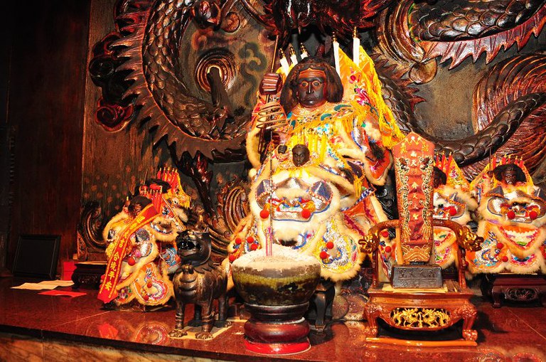 南天宮主祀神龕 南天宮主祀神龕