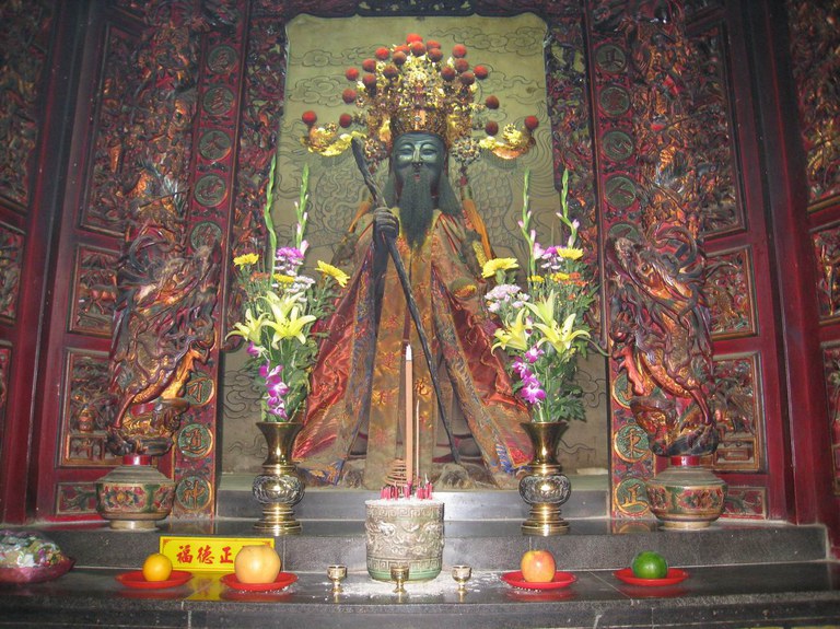 三洽宮  虎龕福德正神(陳煥昇攝2011 10 13)||//|