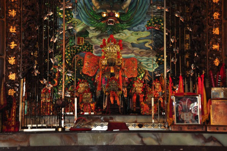 社子天后宮  主神天上聖母二媽(陳煥昇攝2011 10 08)||//|