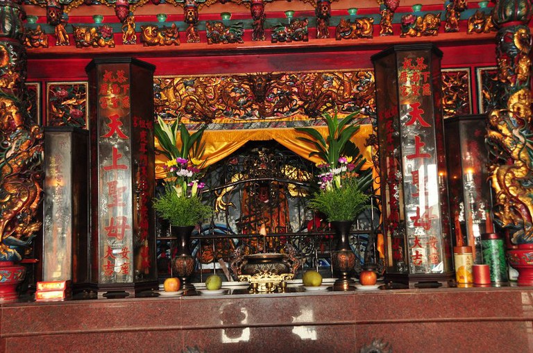 慈聖宮主祀神龕(周宗楊拍攝2011.08.01) 慈聖宮主祀神龕(周宗楊拍攝2011.08.01)