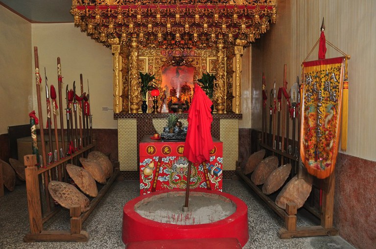 姑媽宮虎邊偏殿田府都元帥館（周宗楊拍攝2011.07.31）
