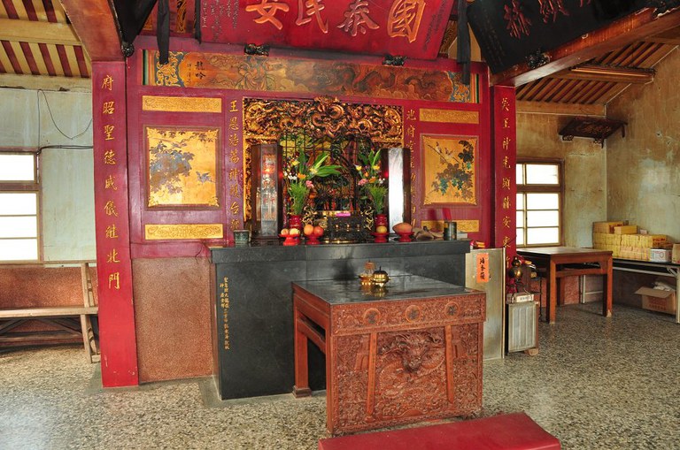 東竹林保安宮廟內(周宗楊拍攝2011.08.01)