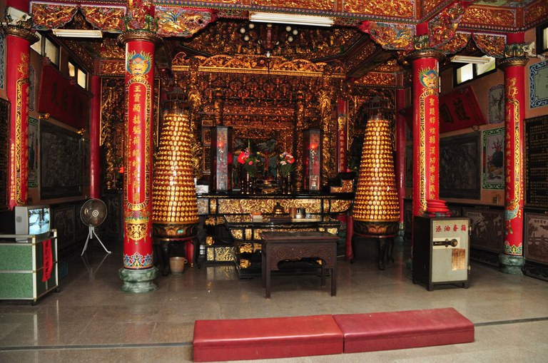 鳳安宮廟內（周宗楊拍攝2011.08.01）
