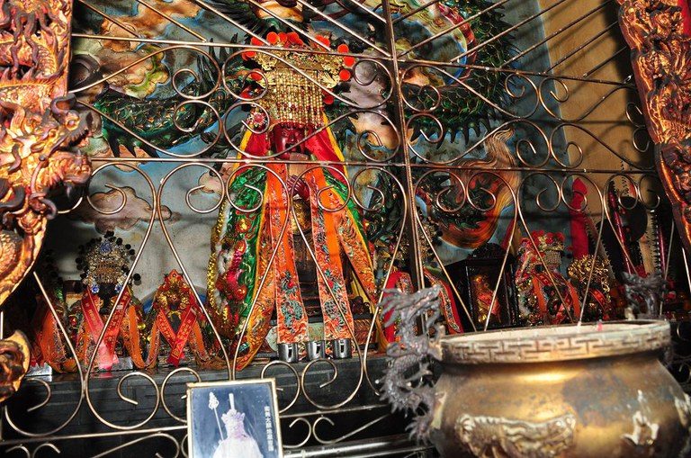 聖帝宮主祀神龕(周宗楊拍攝2011.07.31) 聖帝宮主祀神龕(周宗楊拍攝2011.07.31)
