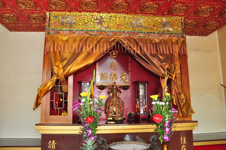 汾陽殿虎邊偏殿太祖先師神像(周宗楊拍攝2011.08.01) 汾陽殿虎邊偏殿太祖先師神像(周宗楊拍攝2011.08.01)