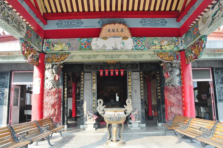 安溪宮三川門入口 安溪宮三川門入口