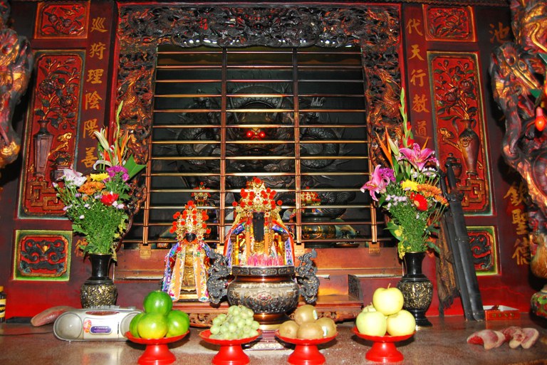 鯤安宮正殿神龕(2011.10 吳明勳 拍攝)||//|