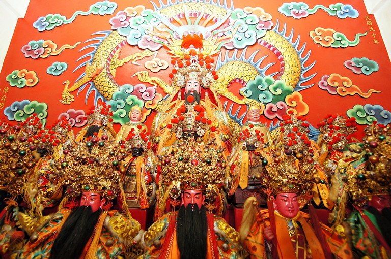 北港昭烈宮主祀神明