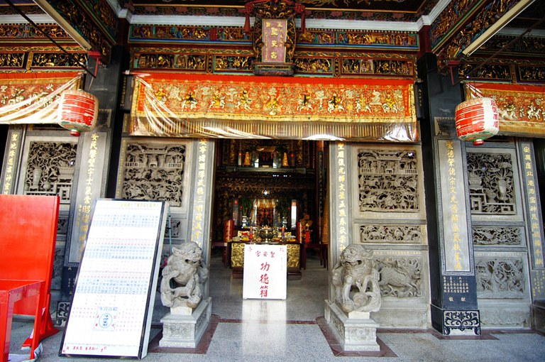 北港聖安宮三川