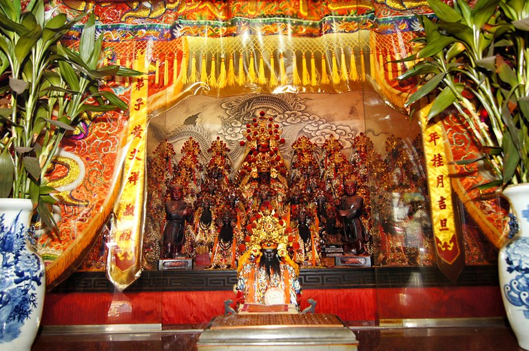 北港聖安宮主祀神明