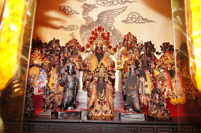 北港聖安宮配祀神明