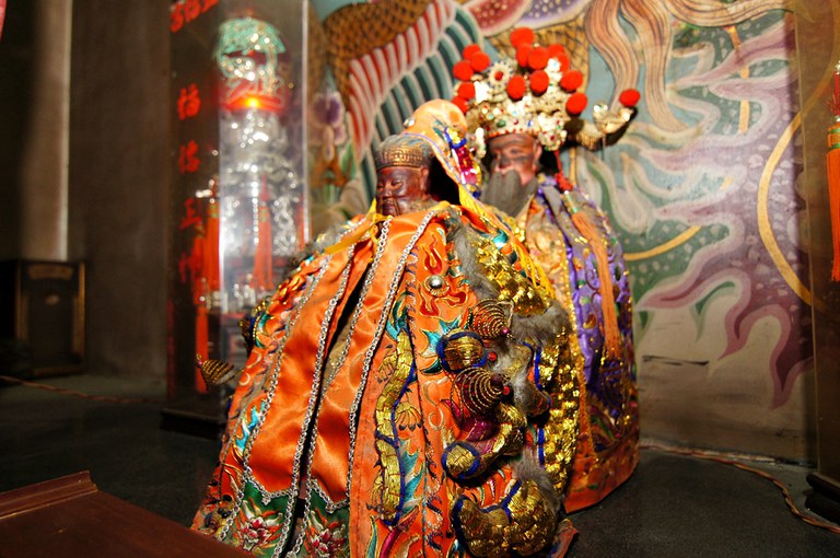 扶朝五福宮配祀神明