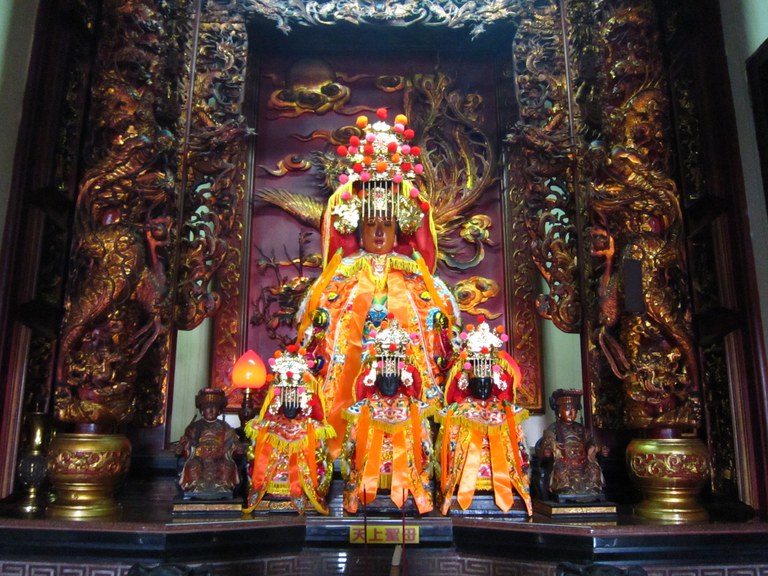 天上聖母神像