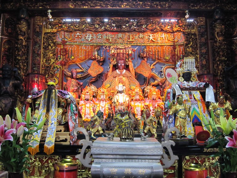 天上聖母神像