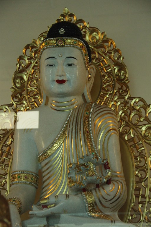 彌陀精舍主祀南無本師釋迦摩尼佛