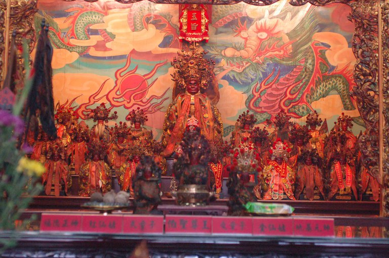 福德正神 紅姑娘 武童子 伯聖尊王 文童子 金姑娘 地基元帥 