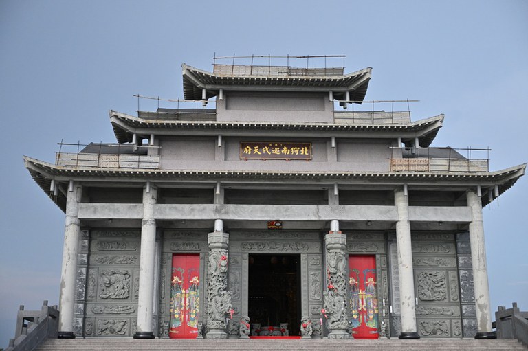 下湖港北狩南巡代天府   興建中外觀