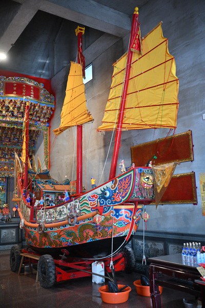 下湖港北狩南巡代天府  永祀王船