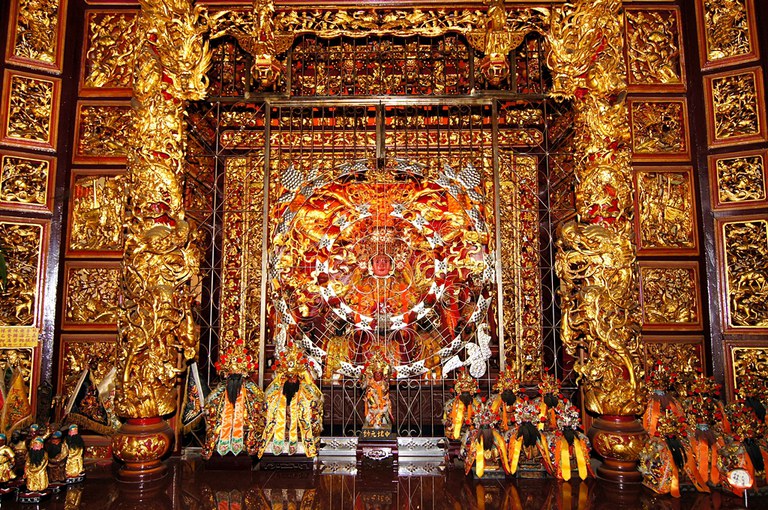 頂蔦松天保宮主祀神明