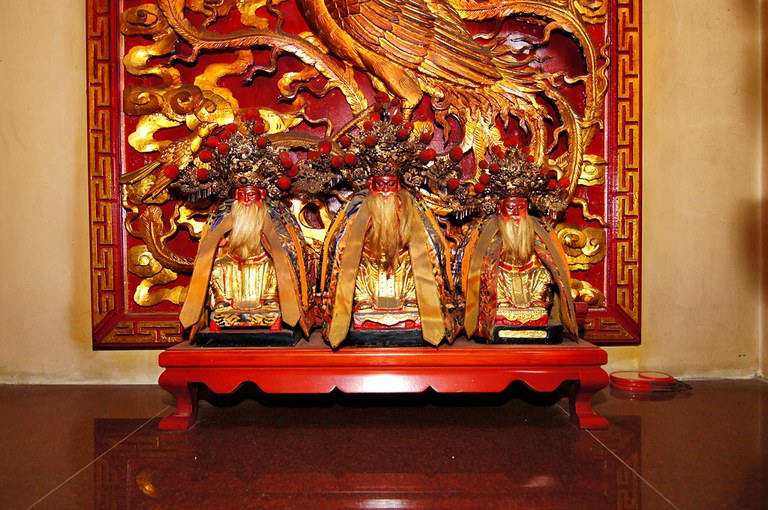 頂蔦松天保宮配祀神明