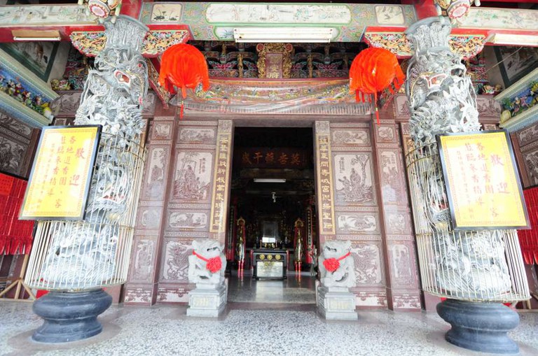 鎮安府（海口村 埔）正門