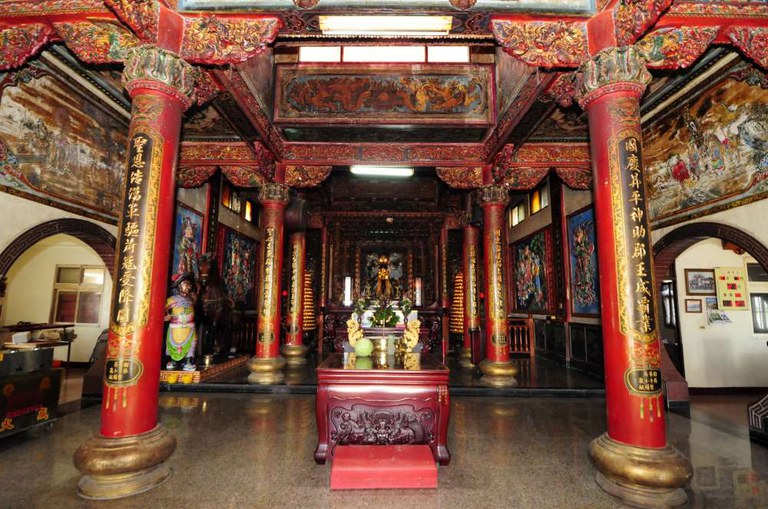 國聖宮台西鄉牛厝村，正廳